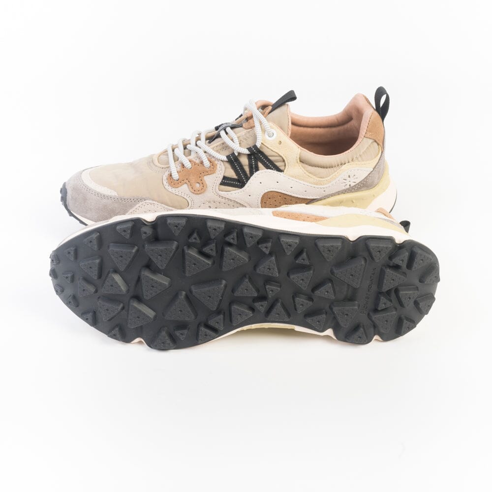 FLOWER MOUNTAIN - Sneakers Yamano 3 - 4D58 - Taupe Milk Scarpe Uomo FLOWER MOUNTAIN