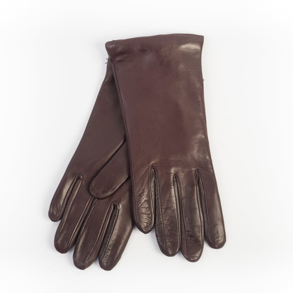 Cappellettoshop - Guanti pelle liscia - Bordeaux Accessori Donna CappellettoShop
