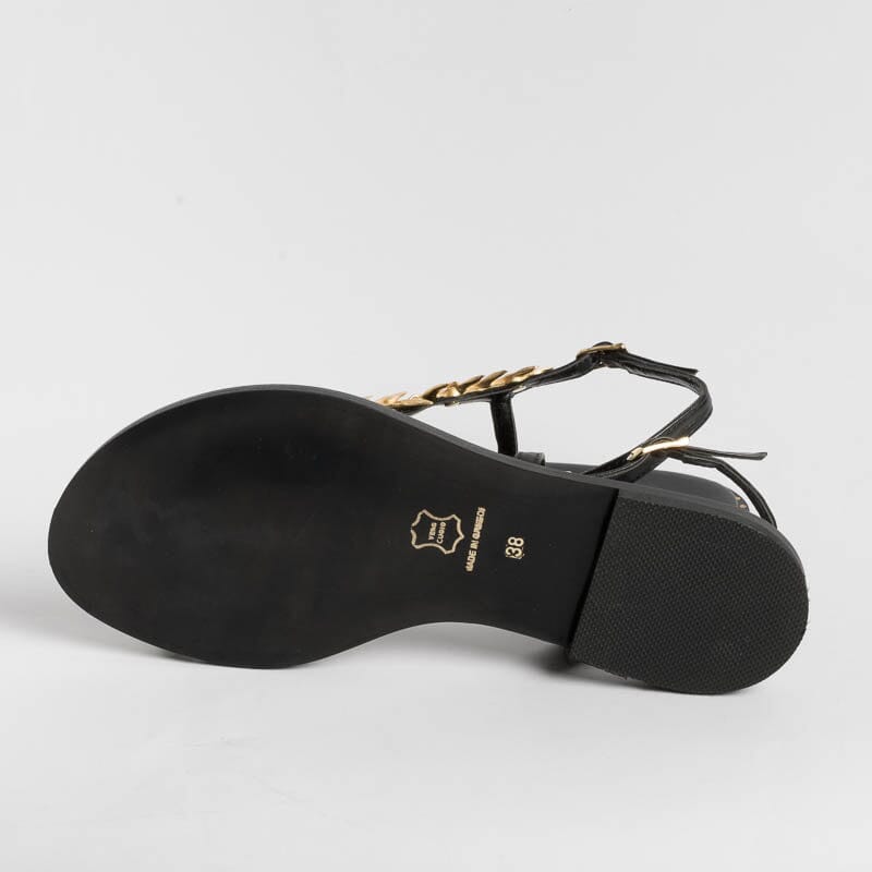 MAKIS KOTRIS - Sandali Bassi infradito K870 - Nero Scarpe Donna MAKIS KOTRIS