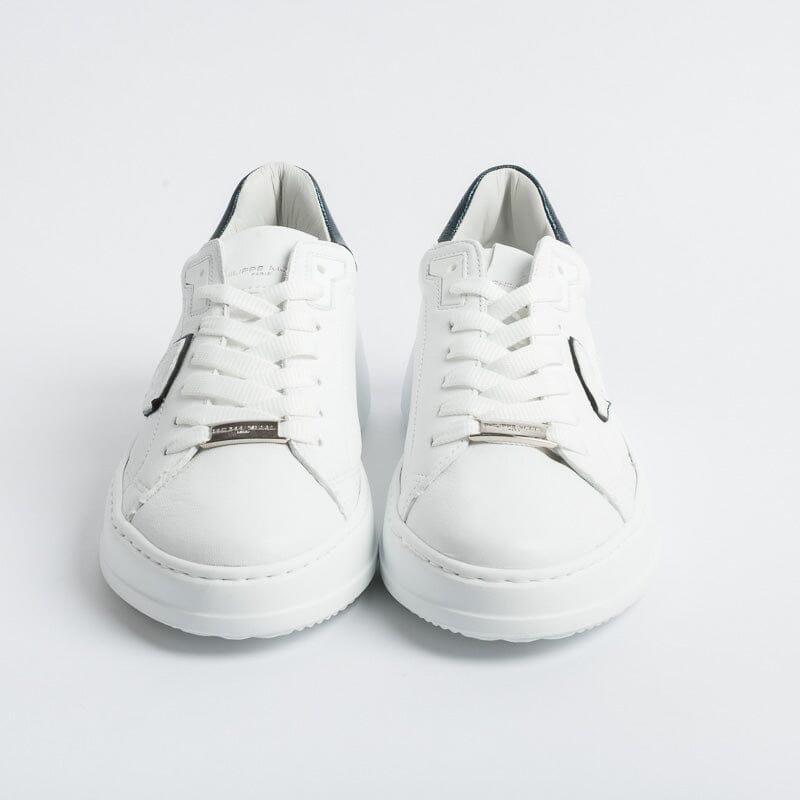 PHILIPPE MODEL - Sneakers BJLD WM02 - Tres Temple - Bianco Petrolio Scarpe Donna Philippe Model Paris