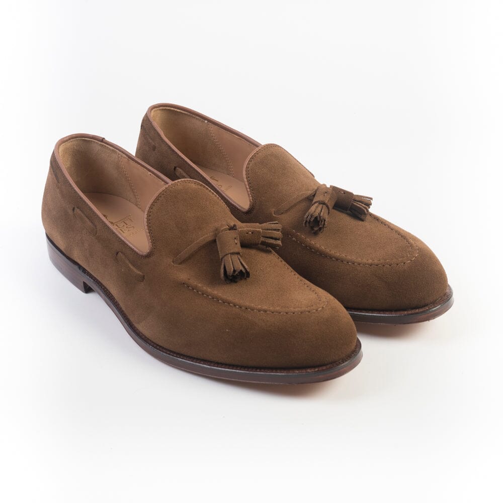 CROCKETT & JONES - Mocassino - Cavendish 2 - Suede Snuff Scarpe Uomo CROCKETT & JONES