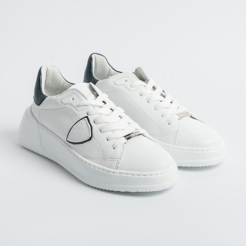 PHILIPPE MODEL - Sneakers BJLD WM02 - Tres Temple - Bianco Petrolio Scarpe Donna Philippe Model Paris