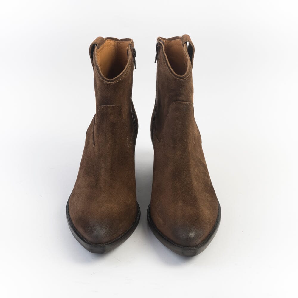 CAPPELLETTOSHOP - Stivaletto Texano 9515 - Sayo Faggio Scarpe Donna CAPPELLETTO 1948