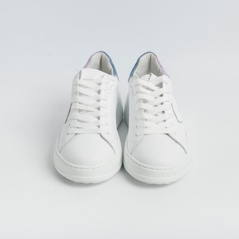 PHILIPPE MODEL - Sneakers BJLD VDD1 - Tres Temple - Bianco Denim Scarpe Donna Philippe Model Paris 