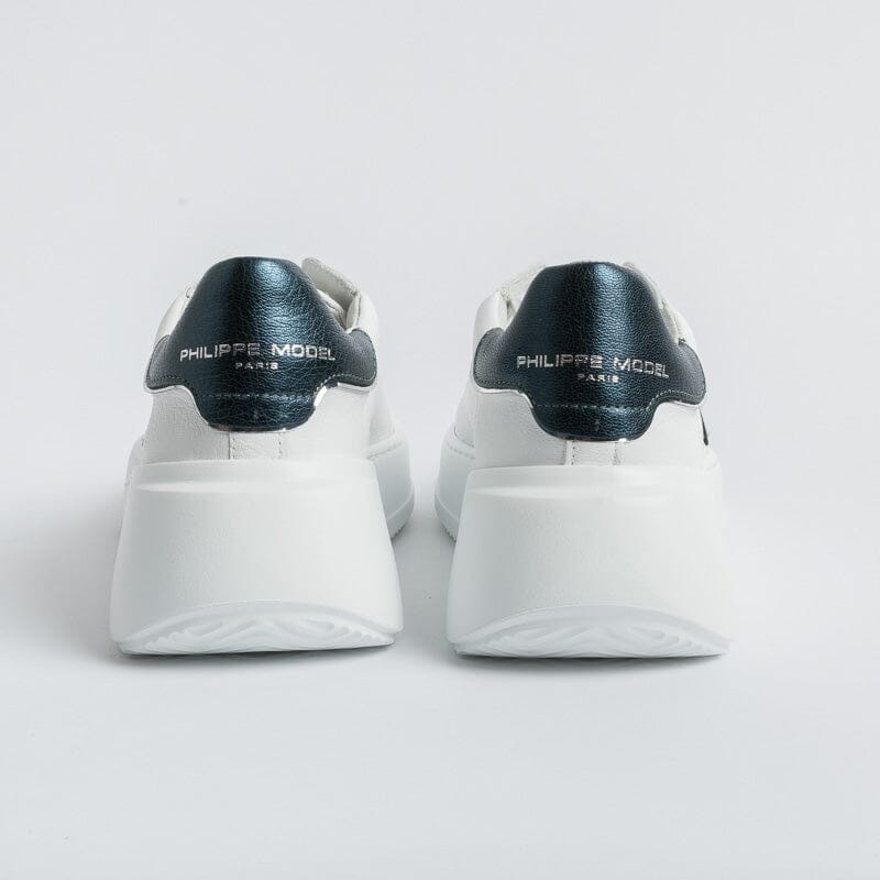 PHILIPPE MODEL - Sneakers BJLD WM02 - Tres Temple - Bianco Petrolio Scarpe Donna Philippe Model Paris