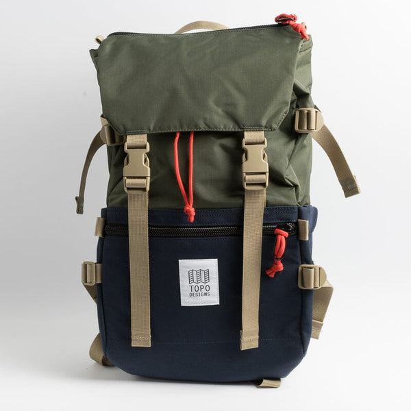 TOPO DESIGN - Zaino - Rover Pack - Olive Navy Accessori Uomo TOPO DESIGNS