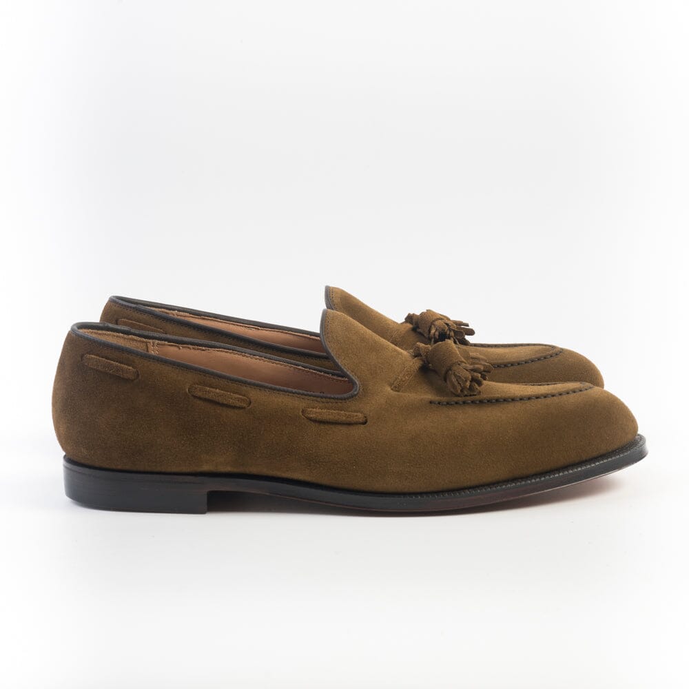 CROCKETT & JONES - Mocassino - Cavendish 2 - Suede Seawood Scarpe Uomo CROCKETT & JONES