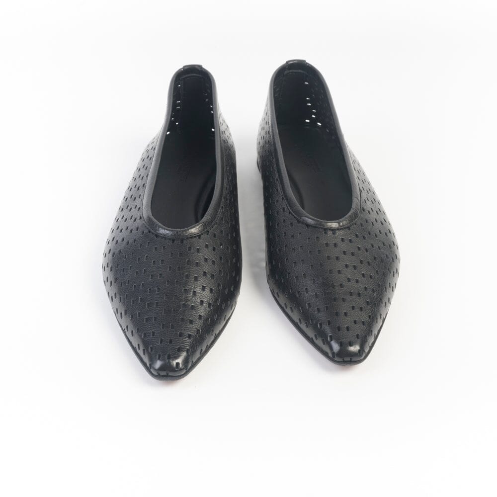 PANTANETTI - Ballerina 19792 - Pelle Nero Scarpe Donna PANTANETTI