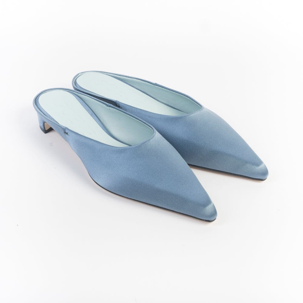 POEVE - Sabot - OF52 - Raso Azzurro Scarpe Donna POESIE VENEZIANE