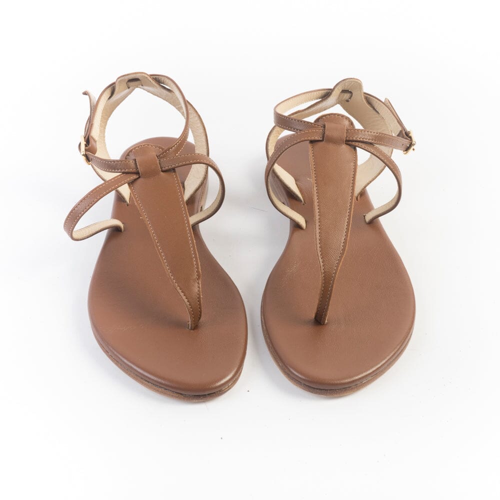 PAOLA FIORENZA - Sandali bassi infradito Triangolo - Cuoio Scarpe Donna PAOLA FIORENZA