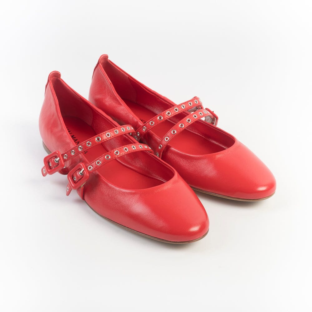 HALMANERA - Mary Jane - Dodo 34 - Rosso Scarpe Donna HALMANERA