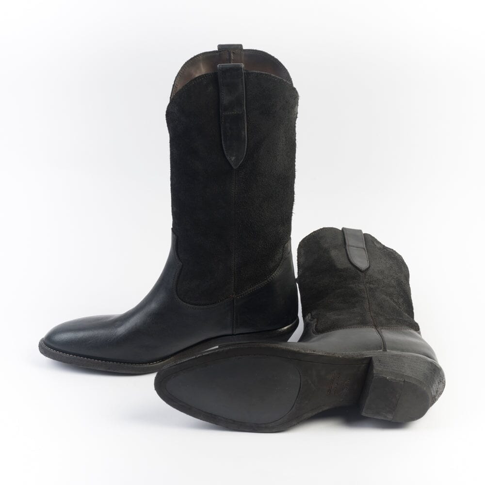 FAUZIAN JEUNESSE - Texano - 3234 - Cowboy - Ebano Scarpe Donna FAUZIAN JEUNESSE - Collezione Donna