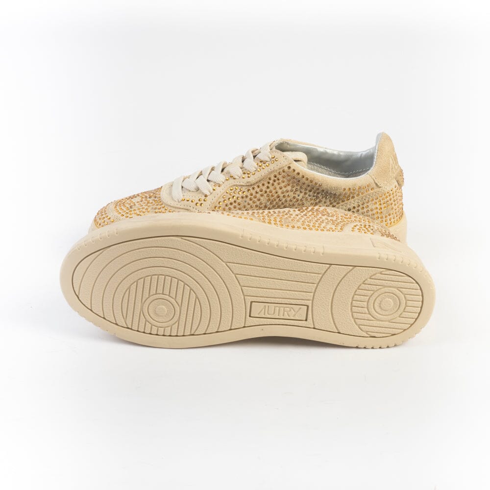 AUTRY - AULW NA03 - Sneakers - Suede Strass - Cookies Scarpe Donna AUTRY - Collezione donna