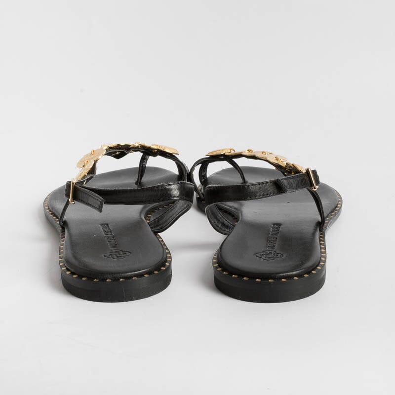 MAKIS KOTRIS - Sandali Bassi infradito K850 - Nero Scarpe Donna MAKIS KOTRIS