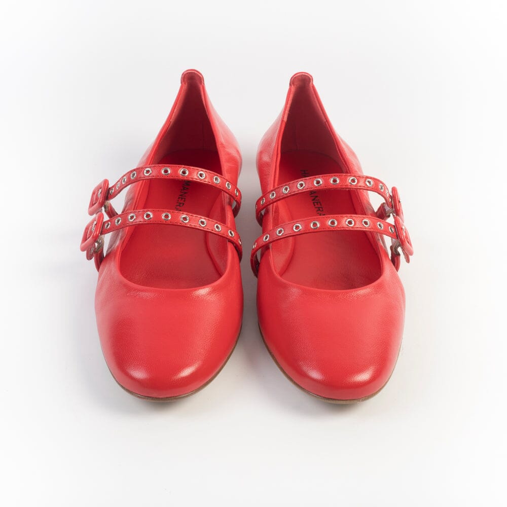 HALMANERA - Mary Jane - Dodo 34 - Rosso Scarpe Donna HALMANERA