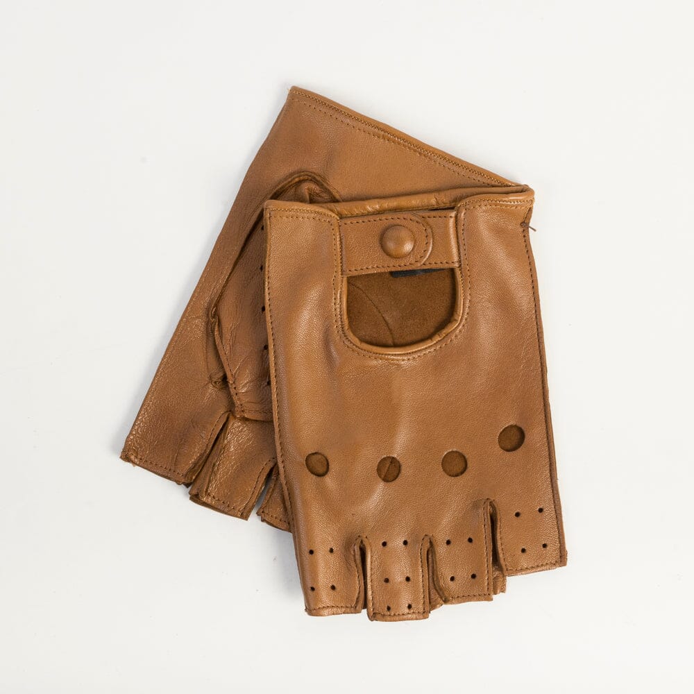 Cappellettoshop - Guanti senza dita - Cuoio Accessori Uomo CappellettoShop