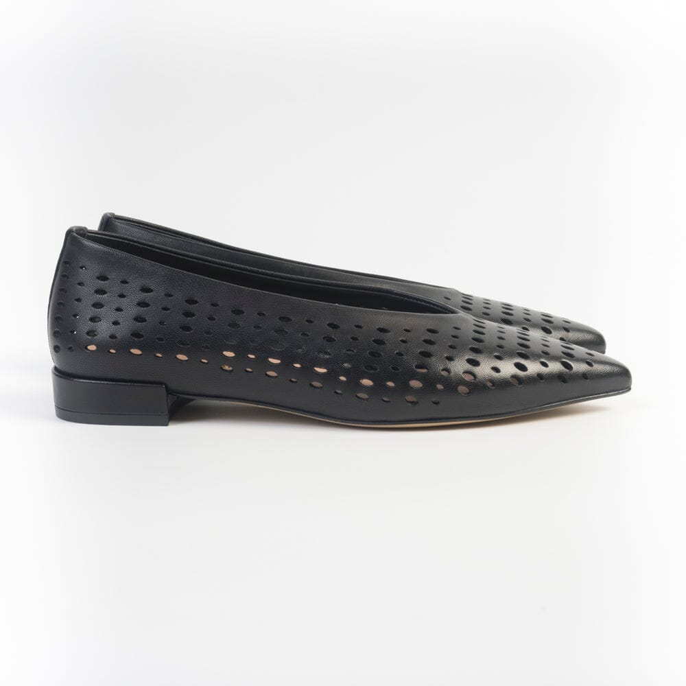 CappellettoShop - Ballerina - Pauline 84 - Nero Scarpe Donna CappellettoShop