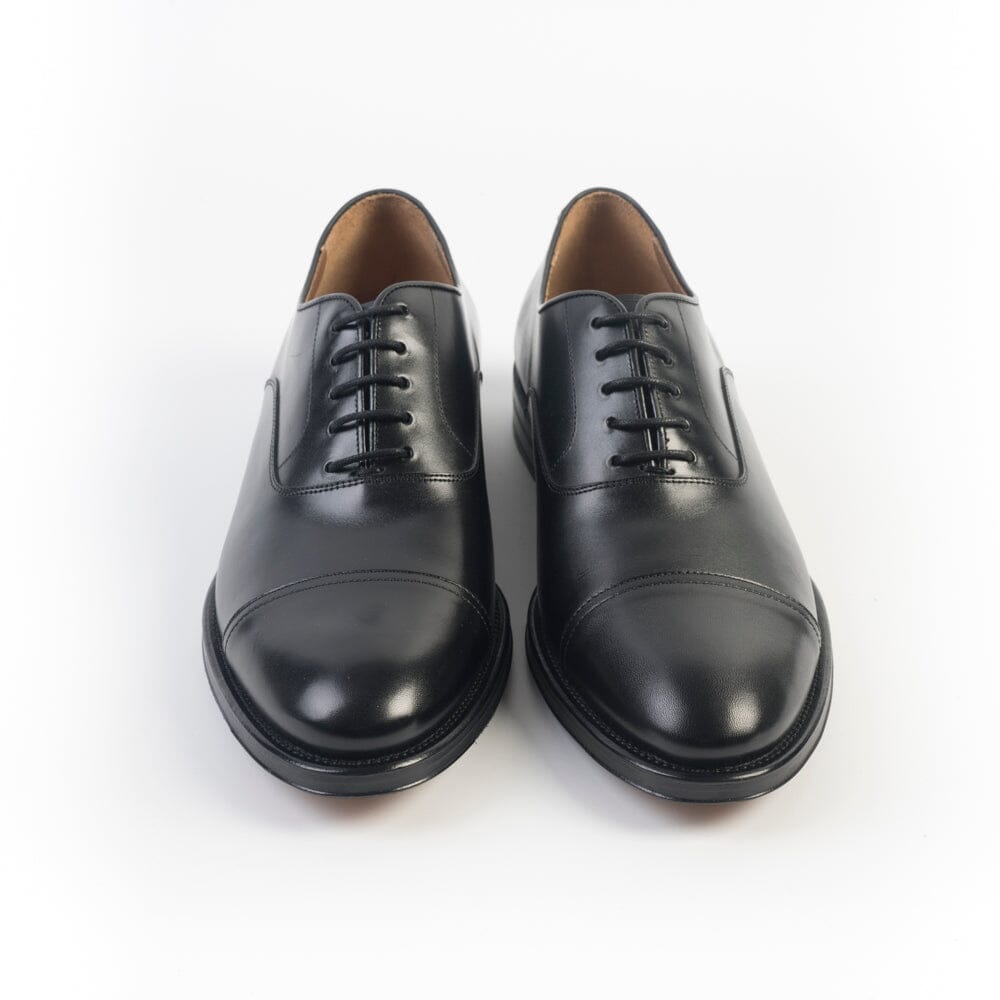 CAPPELLETTOSHOP - Francesina - X2087 - Box Nero Scarpe Uomo CAPPELLETTO 1948 - Collezione Uomo