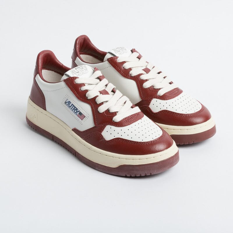 AUTRY - AULW WB35 -Sneakers LOW WOM LEAT - Bianco Syrah Scarpe Donna AUTRY - Collezione donna