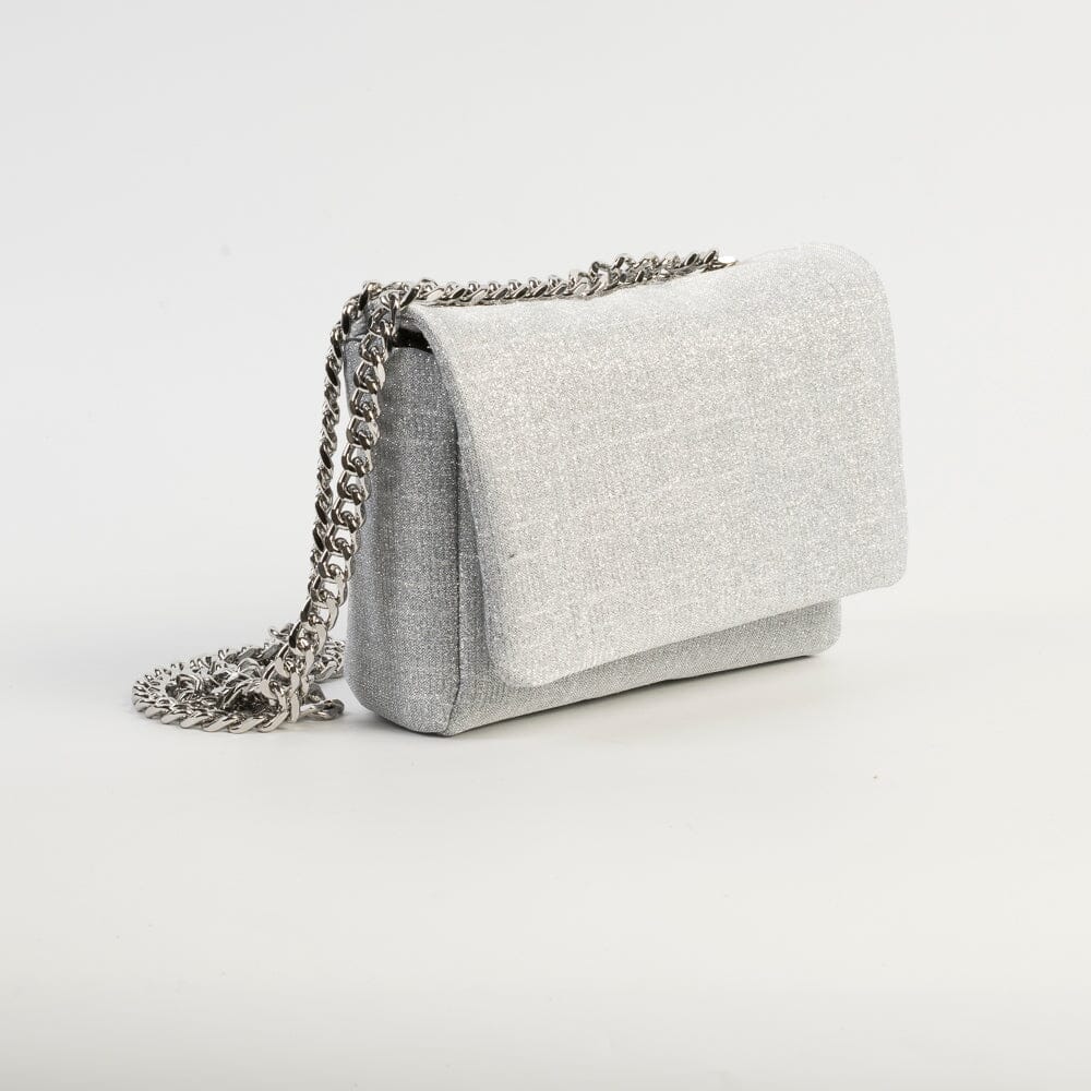 ROBERTO FESTA - Pochette - Carol - Moon Argento borse Roberto Festa