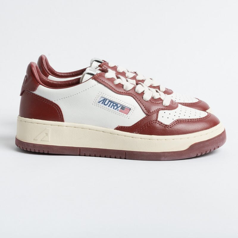 AUTRY - AULW WB35 -Sneakers LOW WOM LEAT - Bianco Syrah Scarpe Donna AUTRY - Collezione donna
