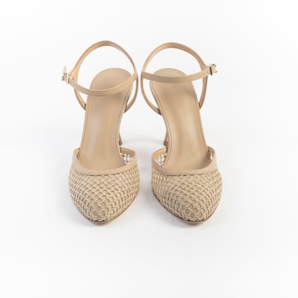 SERGIO LEVANTESI - Sling Back - Sonia Juta Traforato Scarpe Donna SERGIO LEVANTESI