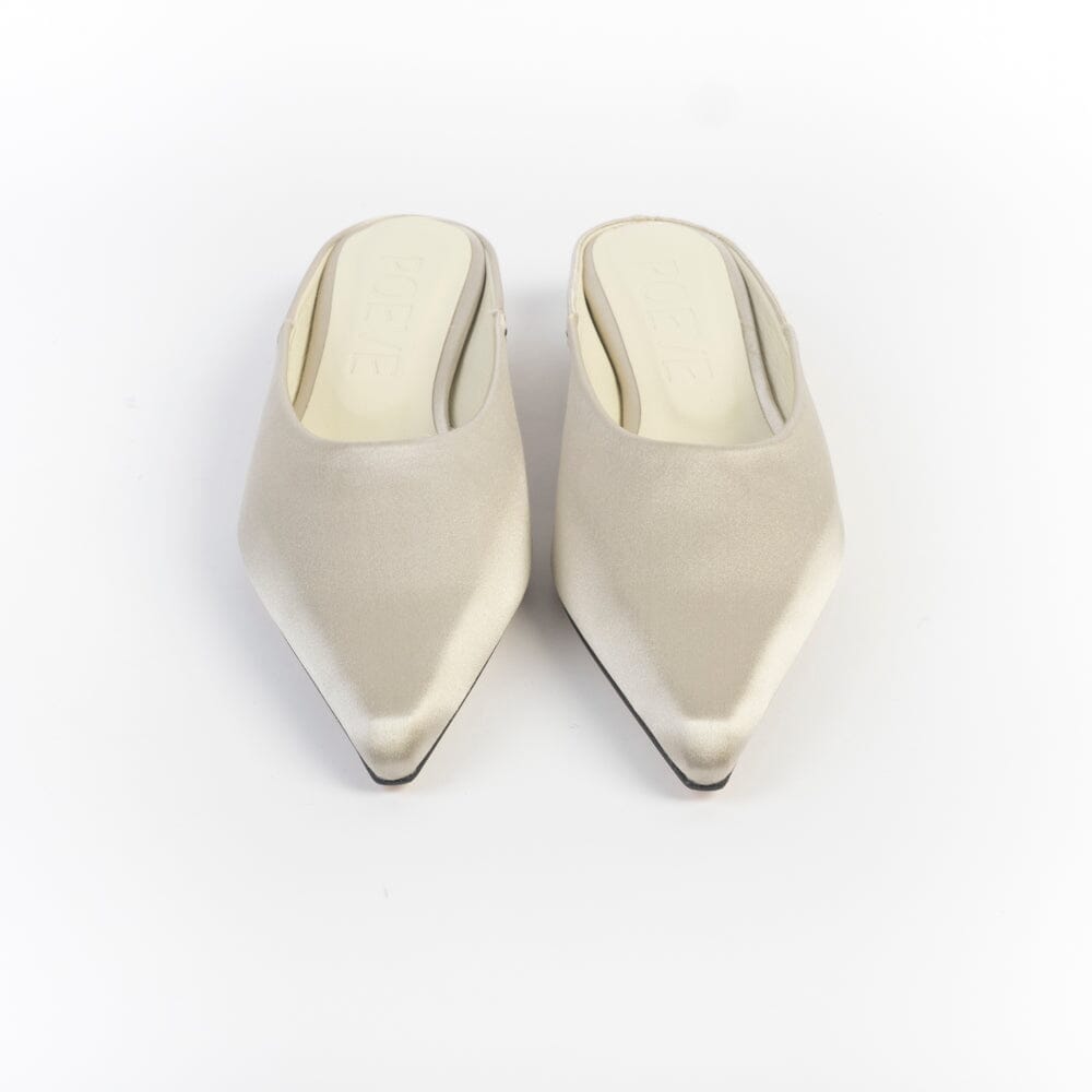 POEVE - Sabot - OF52 - Raso Champagne Scarpe Donna POESIE VENEZIANE