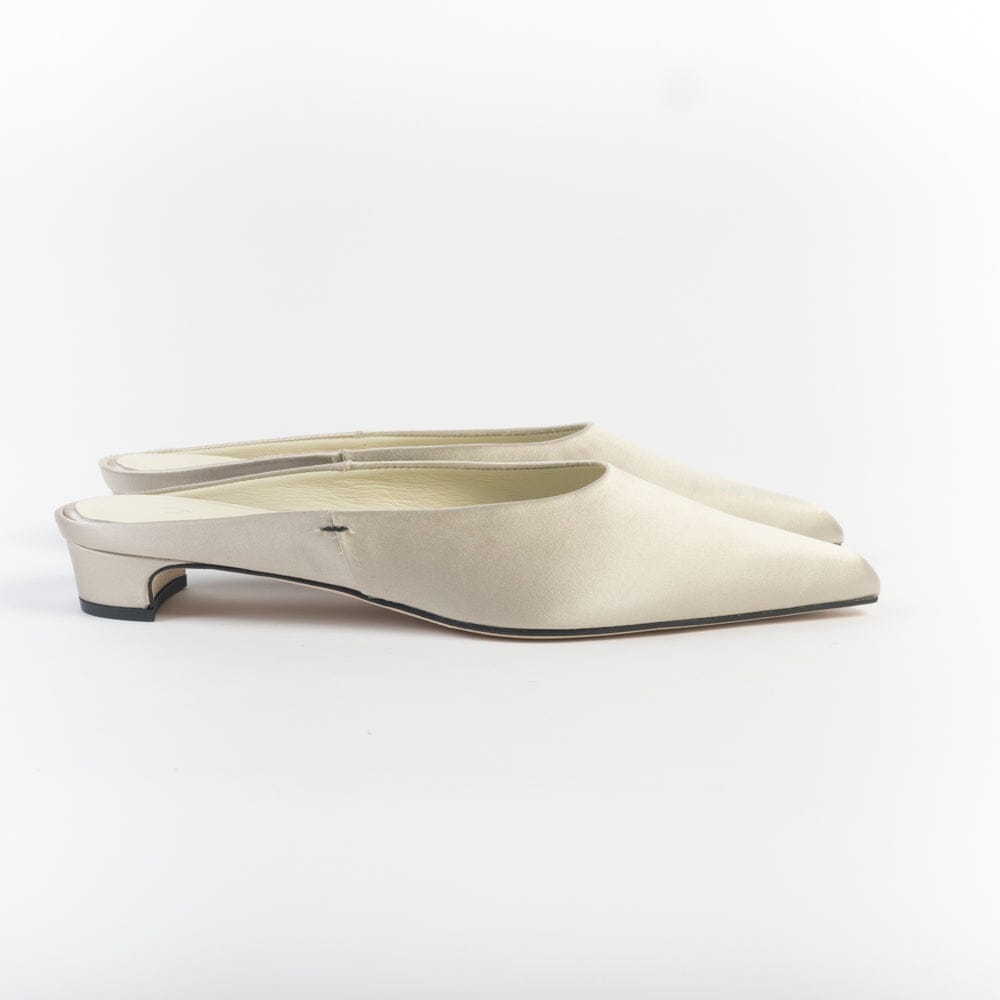POEVE - Sabot - OF52 - Raso Champagne Scarpe Donna POESIE VENEZIANE