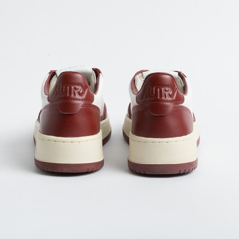 AUTRY - AULW WB35 -Sneakers LOW WOM LEAT - Bianco Syrah Scarpe Donna AUTRY - Collezione donna