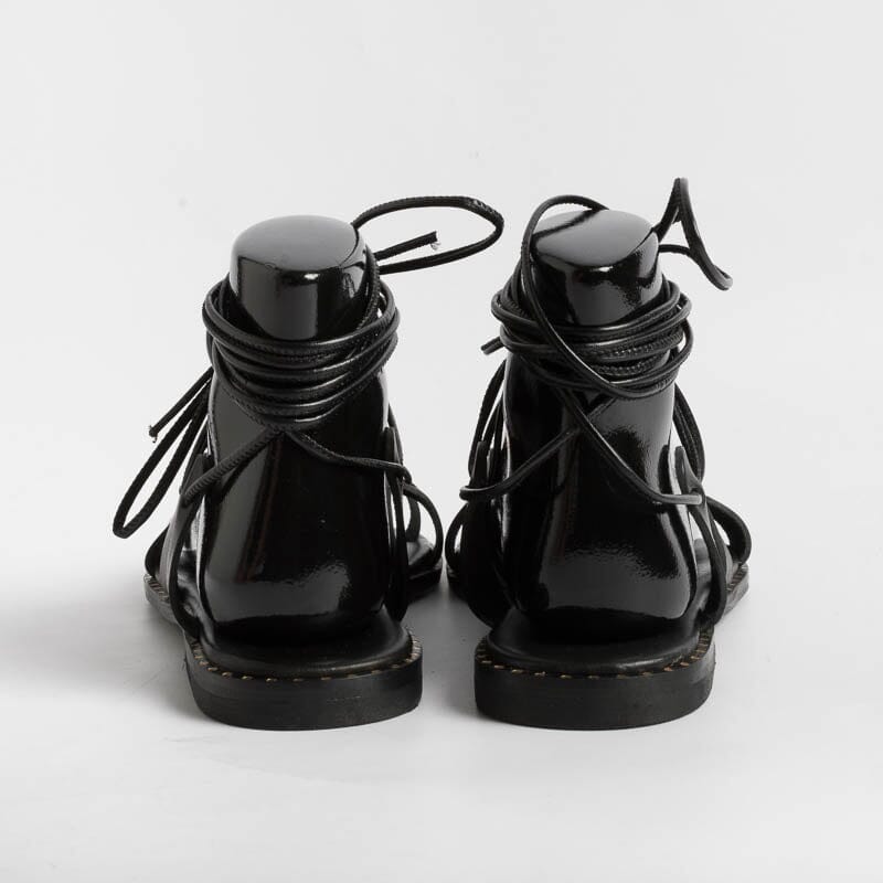 MAKIS KOTRIS - Sandali Bassi infradito 04-306 - Nero Scarpe Donna MAKIS KOTRIS