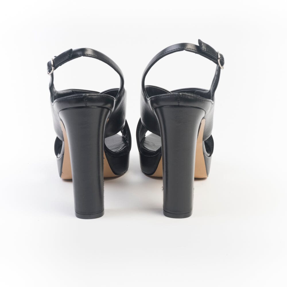 GUGLIELMO ROTTA - Sandali con Tacco - Gala - 7543 - Nappa Nera Scarpe Donna GUGLIELMO ROTTA