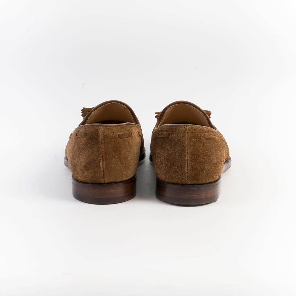 CROCKETT & JONES - Mocassino - Cavendish 2- 29376A - Camoscio Tabacco Scarpe Uomo CROCKETT & JONES