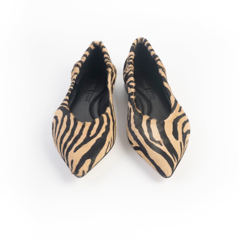 POMME D'OR - Ballerina 1000 - Cavallino Zebra Scarpe Donna POMME D' OR
