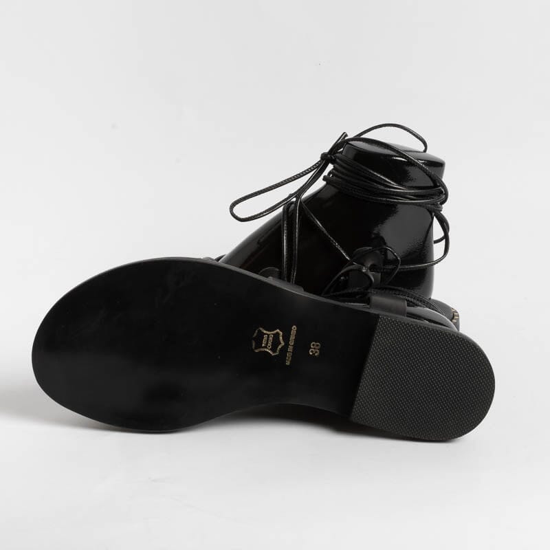 MAKIS KOTRIS - Sandali Bassi infradito 04-306 - Nero Scarpe Donna MAKIS KOTRIS