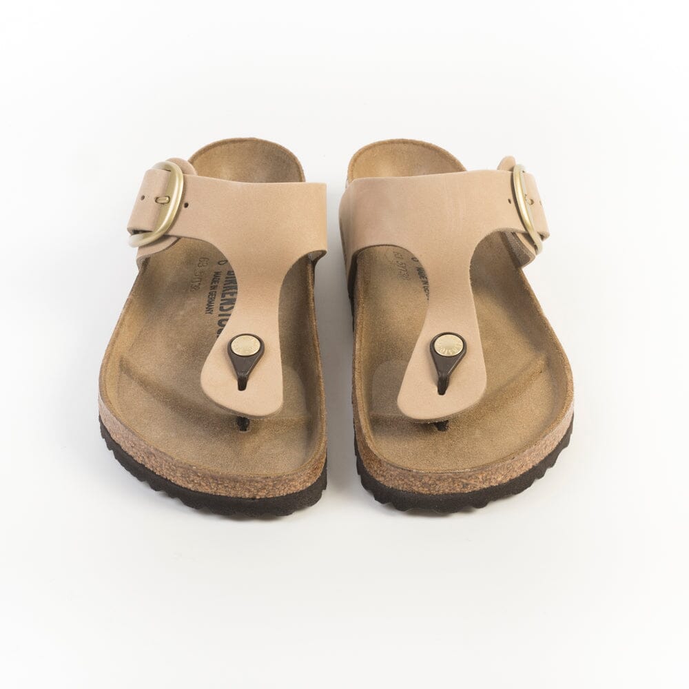 BIRKENSTOCK - Sandali bassi Infradito - Gizeh Big Buckle - 1023966 - Sand Castle Scarpe Donna BIRKENSTOCK