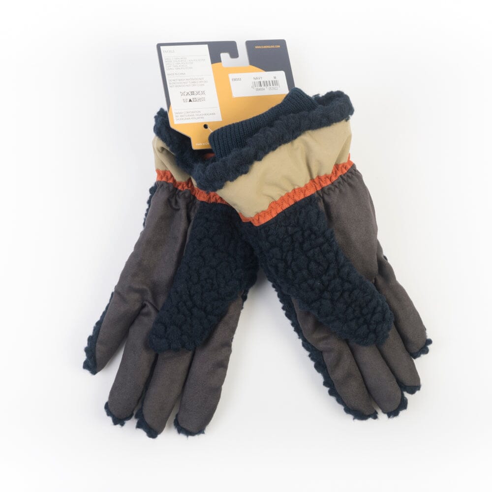 ELMER BY SWANY - Guanti Teddy - Navy Blu Accessori Uomo ELMER BY SWANY