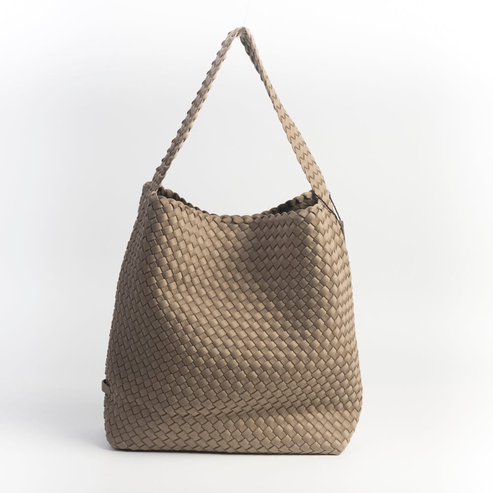 NAGHEDI - Borsa a spalla - Nomad Hobo Medium - Cachemire Borse NAGHEDI