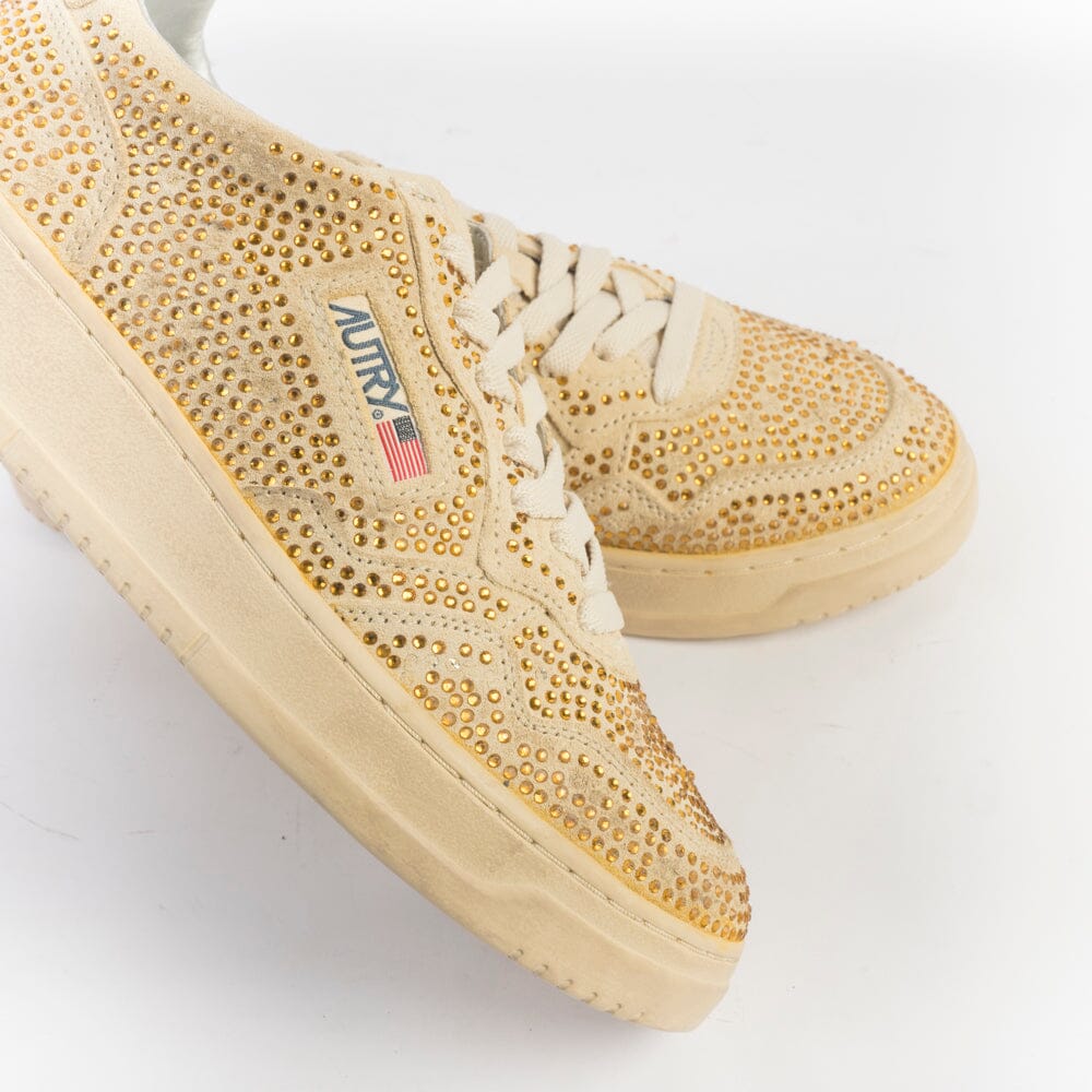 AUTRY - AULW NA03 - Sneakers - Suede Strass - Cookies Scarpe Donna AUTRY - Collezione donna