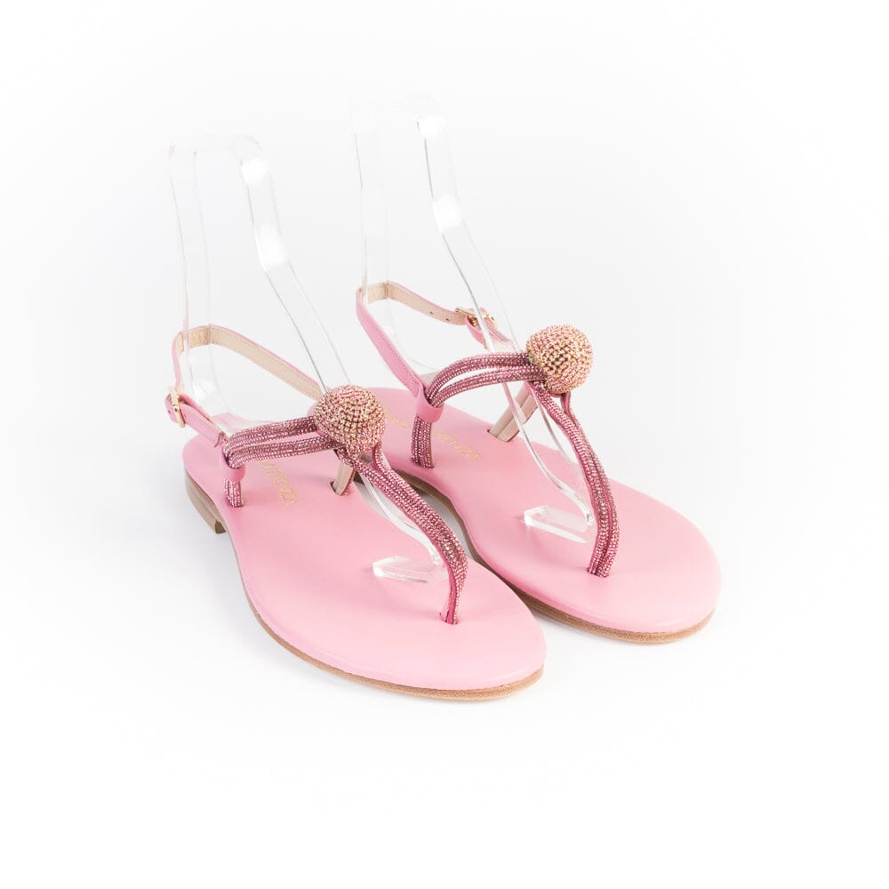 PAOLA FIORENZA - Sandali bassi infradito - SS24239 - Rosa Scarpe Donna PAOLA FIORENZA