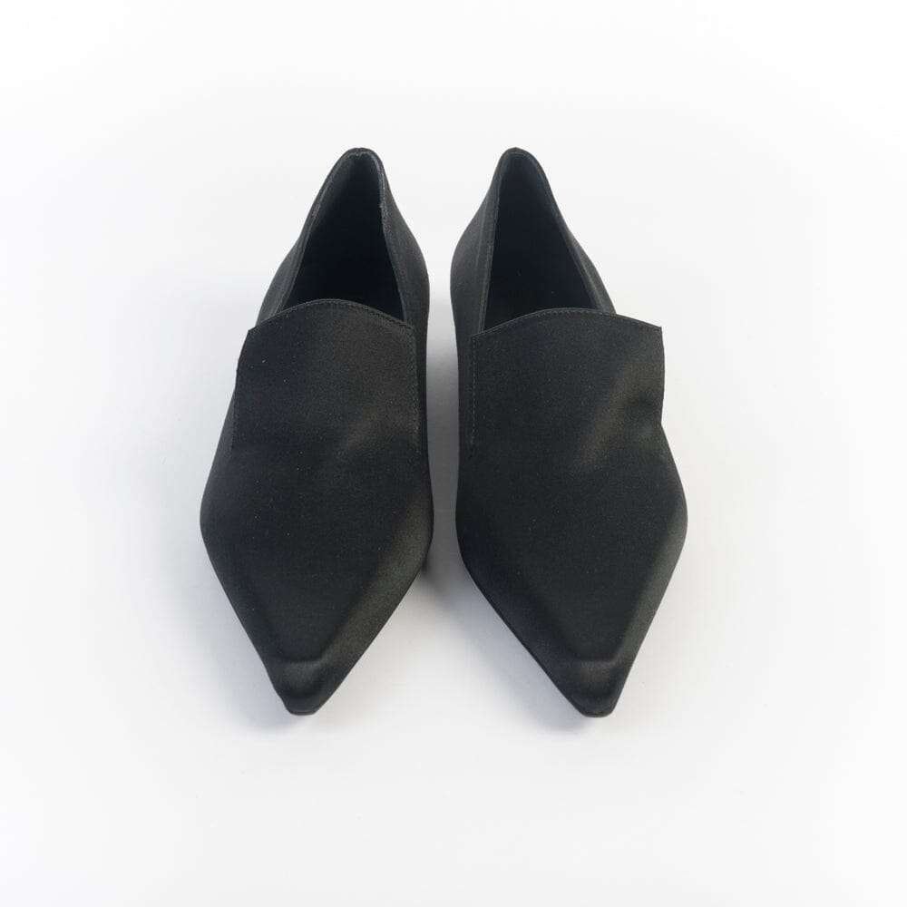 POESIE VENEZIANE - Mocassino - FZP28- Raso Nero Scarpe Donna POESIE VENEZIANE