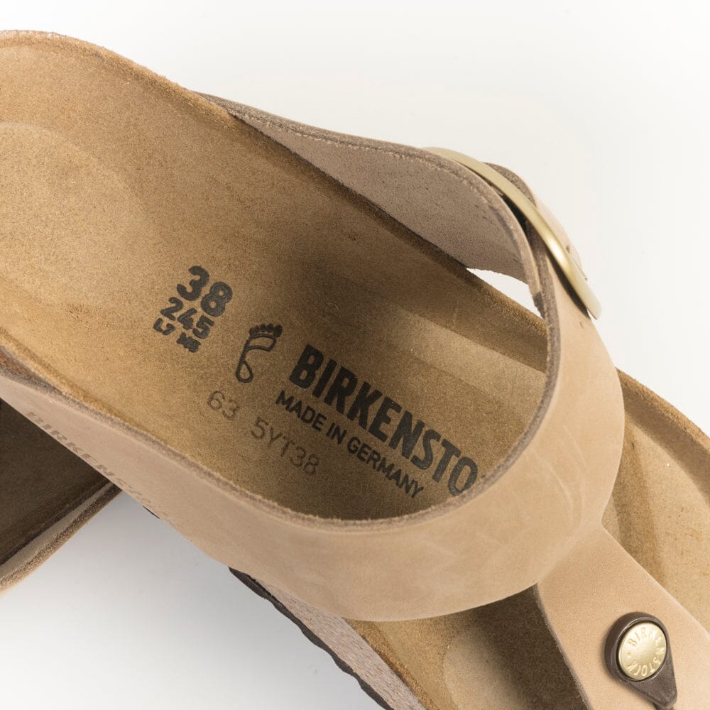 BIRKENSTOCK - Sandali bassi Infradito - Gizeh Big Buckle - 1023966 - Sand Castle Scarpe Donna BIRKENSTOCK