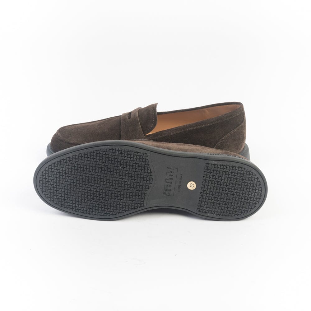 FRATELLI ROSSETTI - Mocassino - 67806 - Camoscio Cacao Scarpe Donna Fratelli Rossetti - Collezione Donna