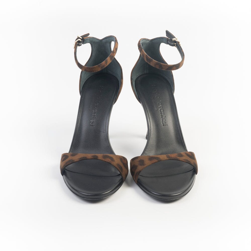 SERGIO LEVANTESI - Sandali con Tacco - HAVE - Camoscio Leo