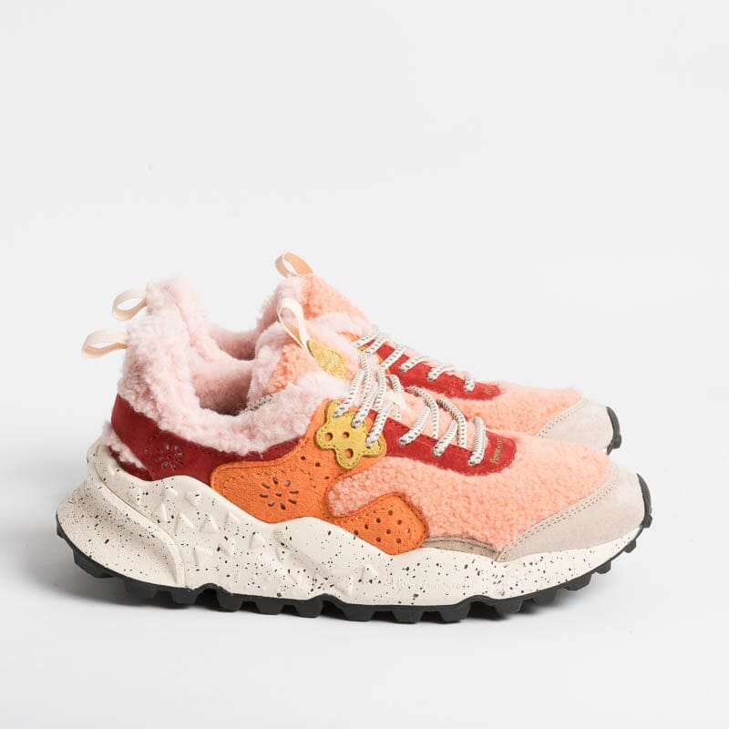 FLOWER MOUNTAIN - Sneakers Kotetsu 0G02 - Teddy Arancione Scarpe Donna FLOWER MOUNTAIN