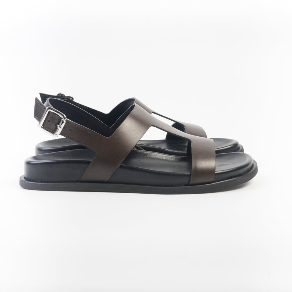 GUGLIELMO ROTTA - Sandali bassi - Tifaine Ranch- 7579 - Choco Scarpe Donna GUGLIELMO ROTTA