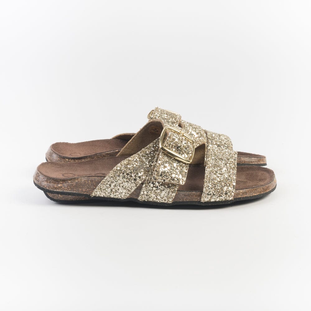 BOSABO - Sandali bassi - 486 - Glitter Gold Scarpe Donna BOSABO
