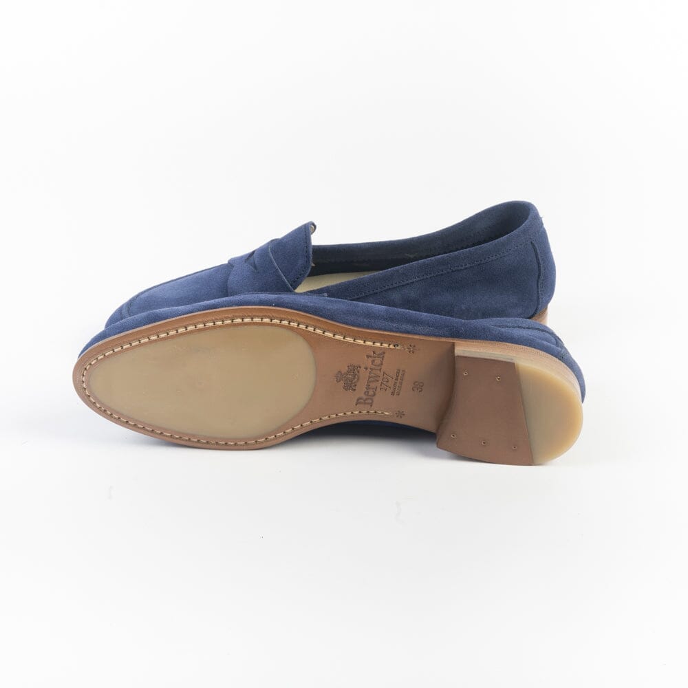 BERWICK 1707 - Mocassino Donna 10113 - Blu Navy Scarpe Donna BERWICK 1707 - Collezione Donna
