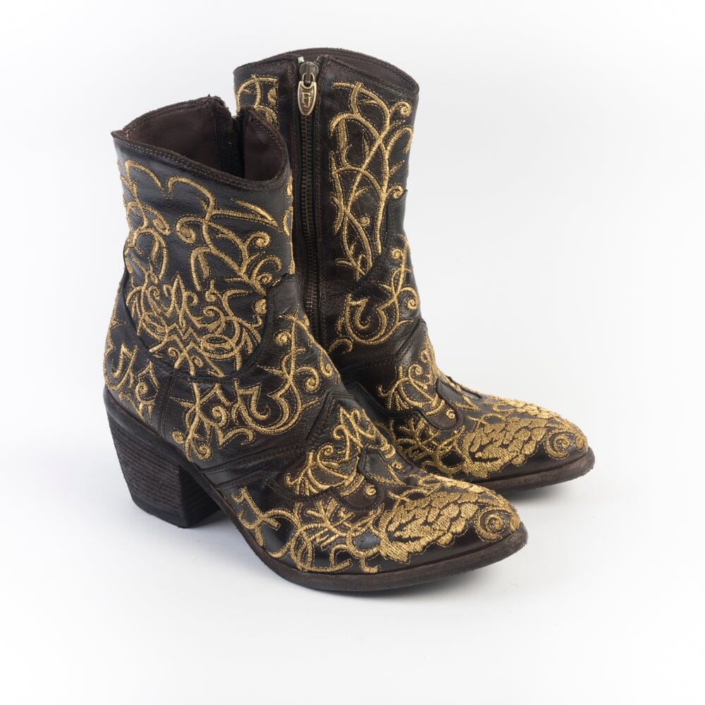 FAUZIAN JEUNESSE - Texano - 3917 - Ignis Super - Ebano Scarpe Donna FAUZIAN JEUNESSE - Collezione Donna