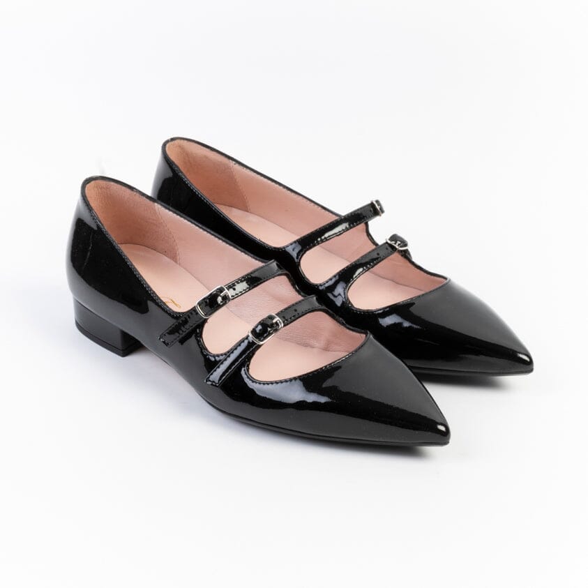 ANNA F. - Mary Jane - 1754 - Vernice Nero Scarpe Donna Anna F.