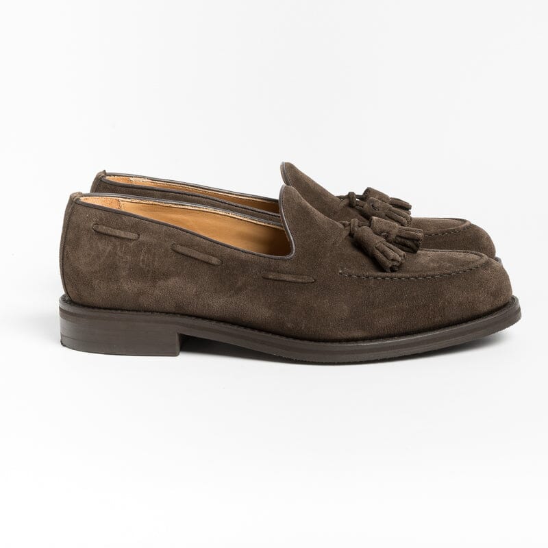BERWICK 1707 - 8491 - Mocassino Nappine - Camoscio Testa di Moro Scarpe Uomo Berwick 1707